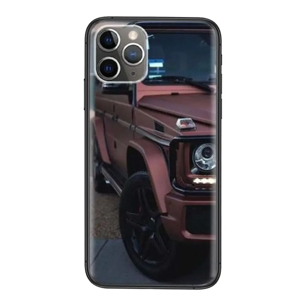 Фото Для Xiaomi Redmi K40 K30 K30S K20 Gaming 9 9C 8 8A 7 7A 6 6A 5 4X 4A Nfc Plus Pro, винтажный черный спортивный автомобильный внедорожник G63, черный №3