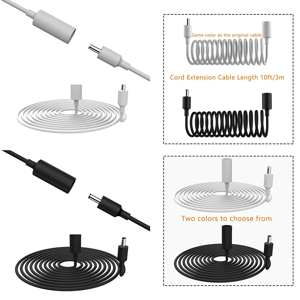 Элегантный дизайн 10-футового удлинительного кабеля совместимого с Echo Dot