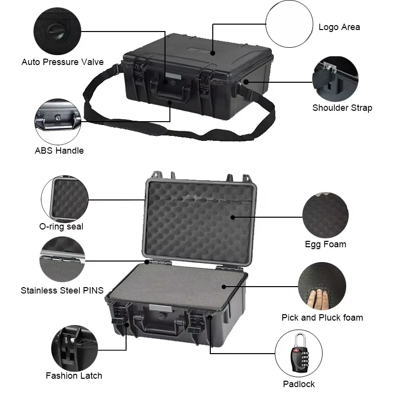 Для пеликана пластиковые коробки большой набор кейсов для инструментов