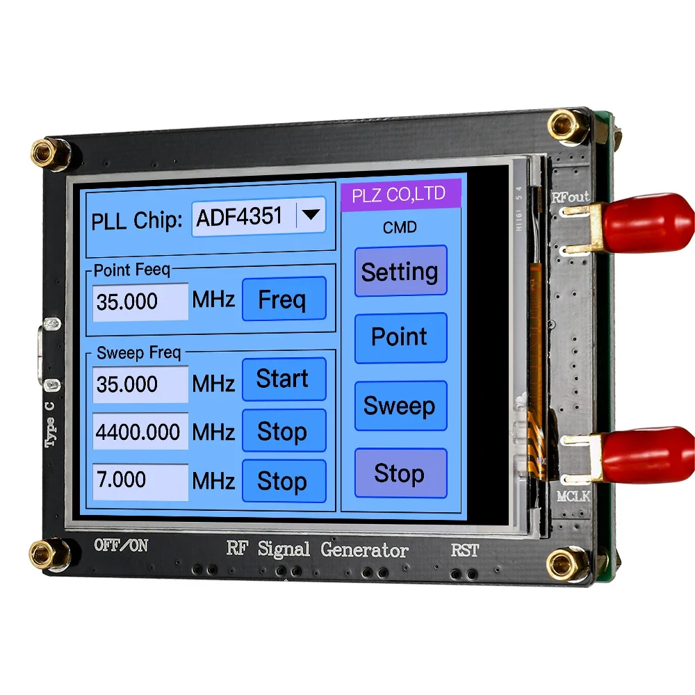 

Генератор сигналов SeeSii ADF4351 2.2-4.4G