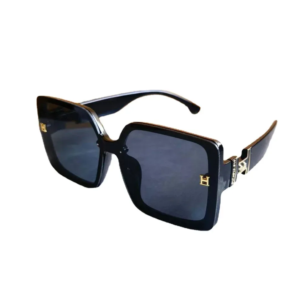 Новинка 2022 женские солнцезащитные очки корейские модные круглые для большого