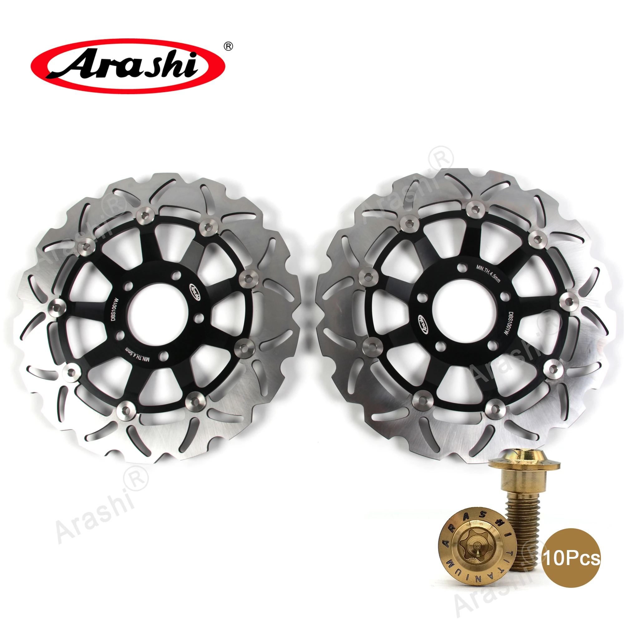 

ARASHI For SUZUKI GSF BANDIT / GSF BANDIT S 600 2000 - 2004 CNC Front Brake Rotors Brake Disc 2001 2002 2003