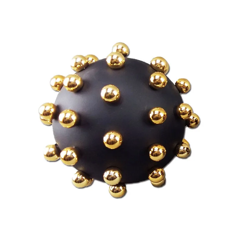 Plating Matte Ball Ornament Soft Home Desktop Decoration Creative Aesthetic Resin Crafts New Gift |