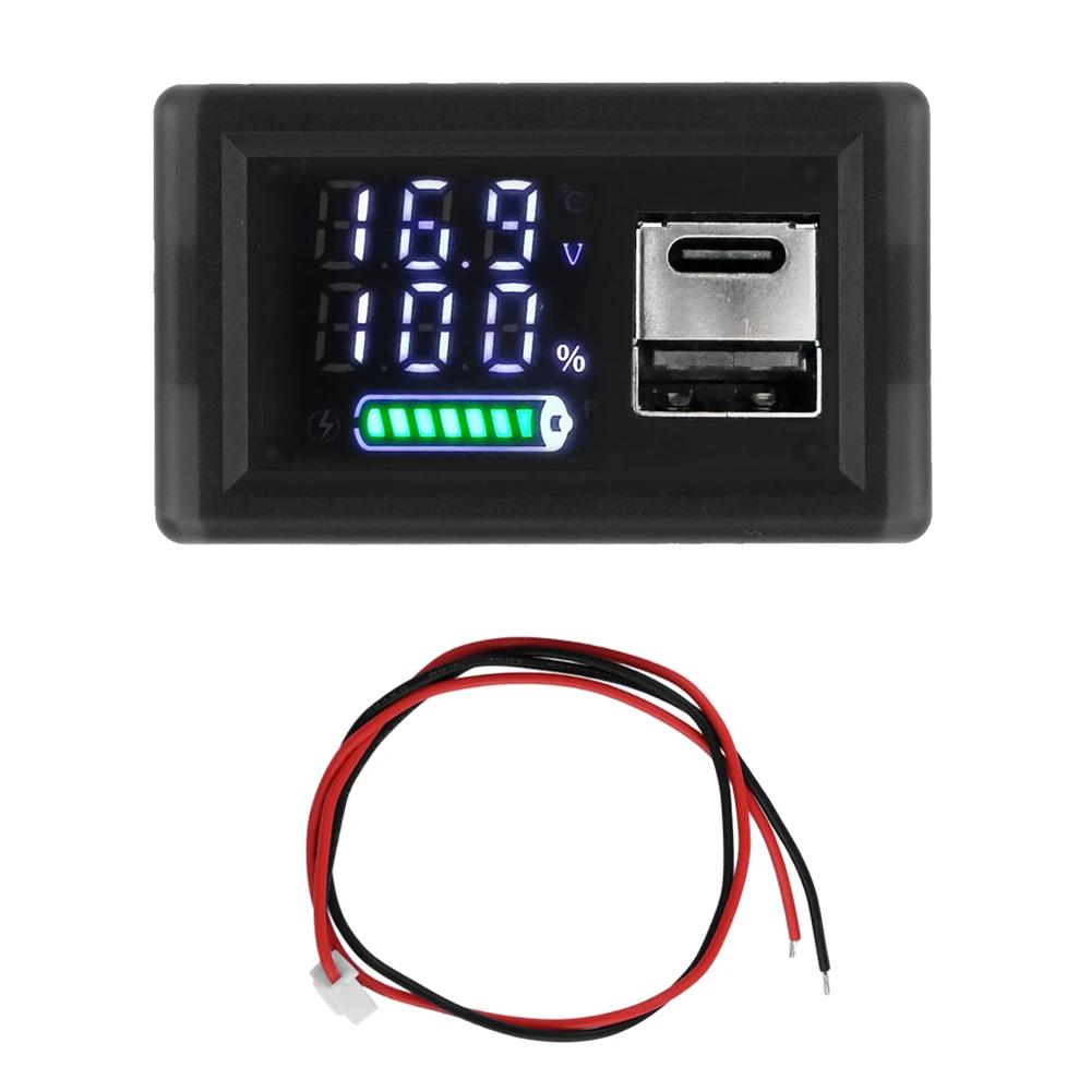 

Индикатор уровня батареи Aideepen DC 9-24V