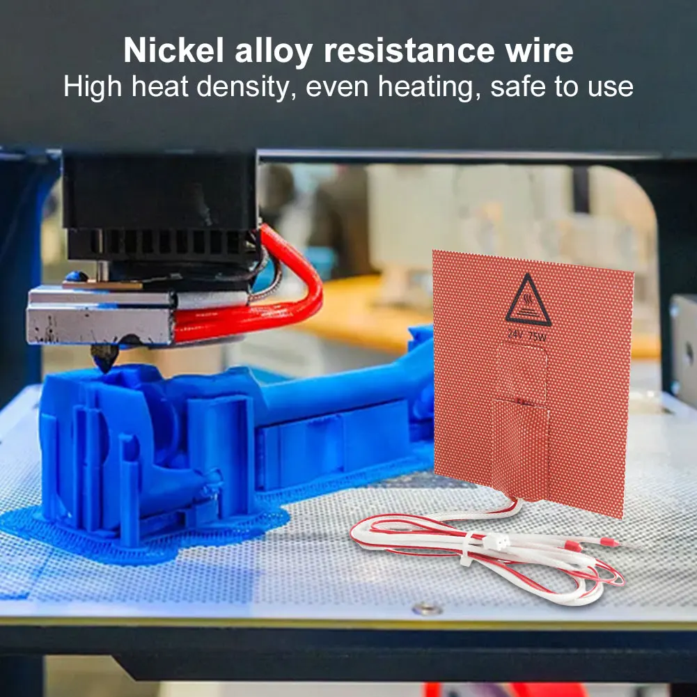 VONON 75 Вт 100x100 Мм 3D-принтер С Подогревом Коврик Для Кровати NTC 100K Управляемая