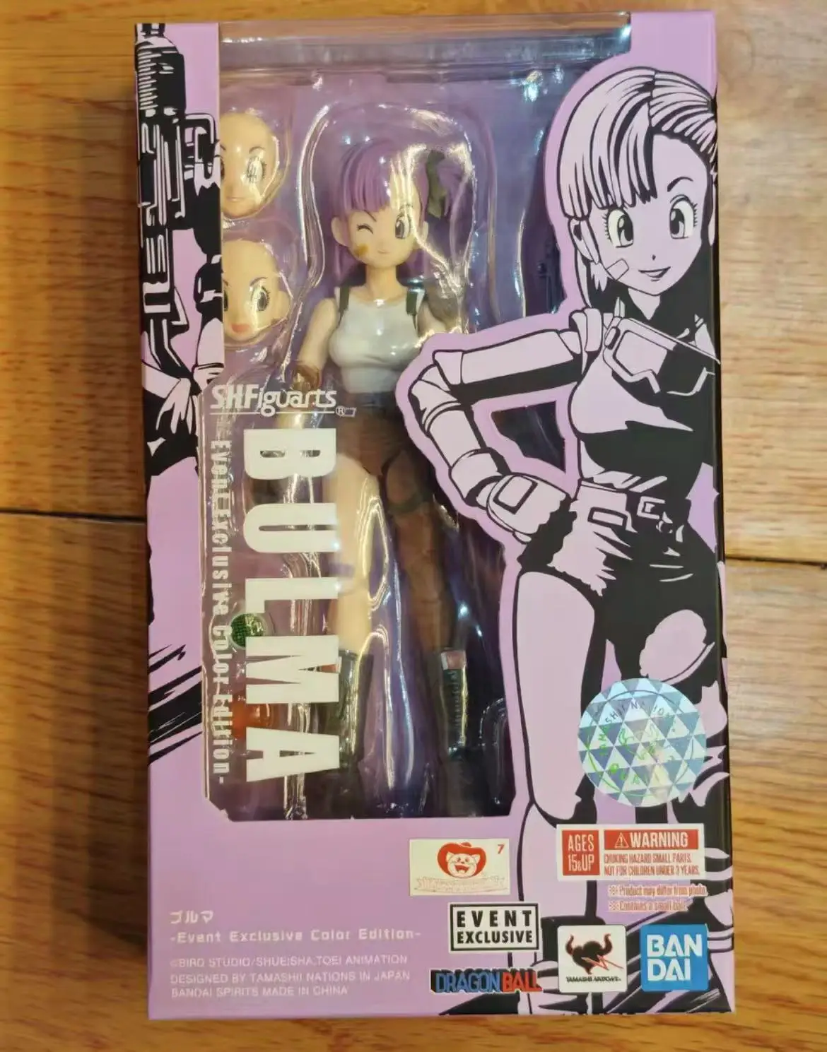 Bandai Dragon Ball Shf S.H.Figuarts Bulma Event Эксклюзивная фигурка