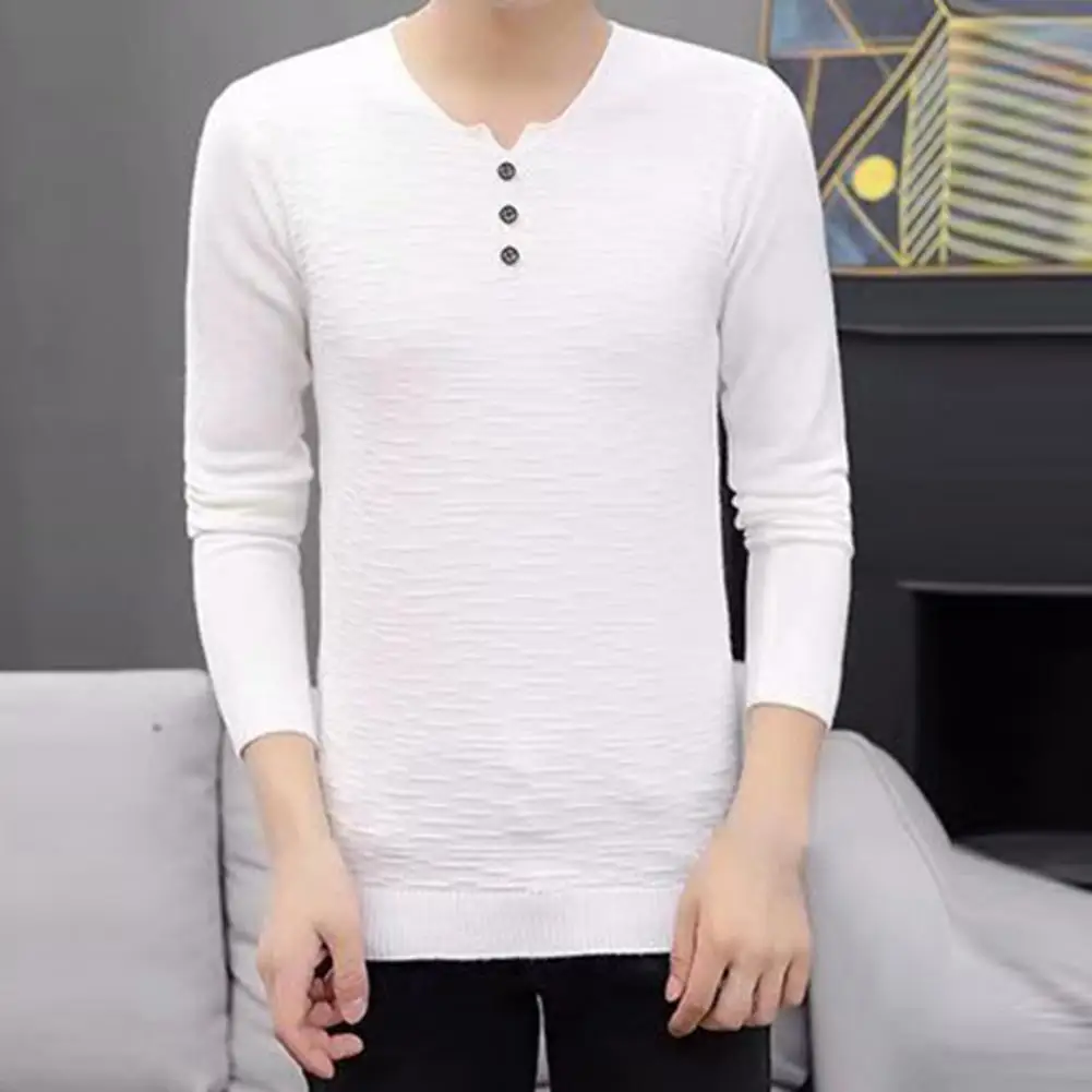 

Trendy Breathable Winter Base Sweater Autumn Sweater Colorfast Keep Warm