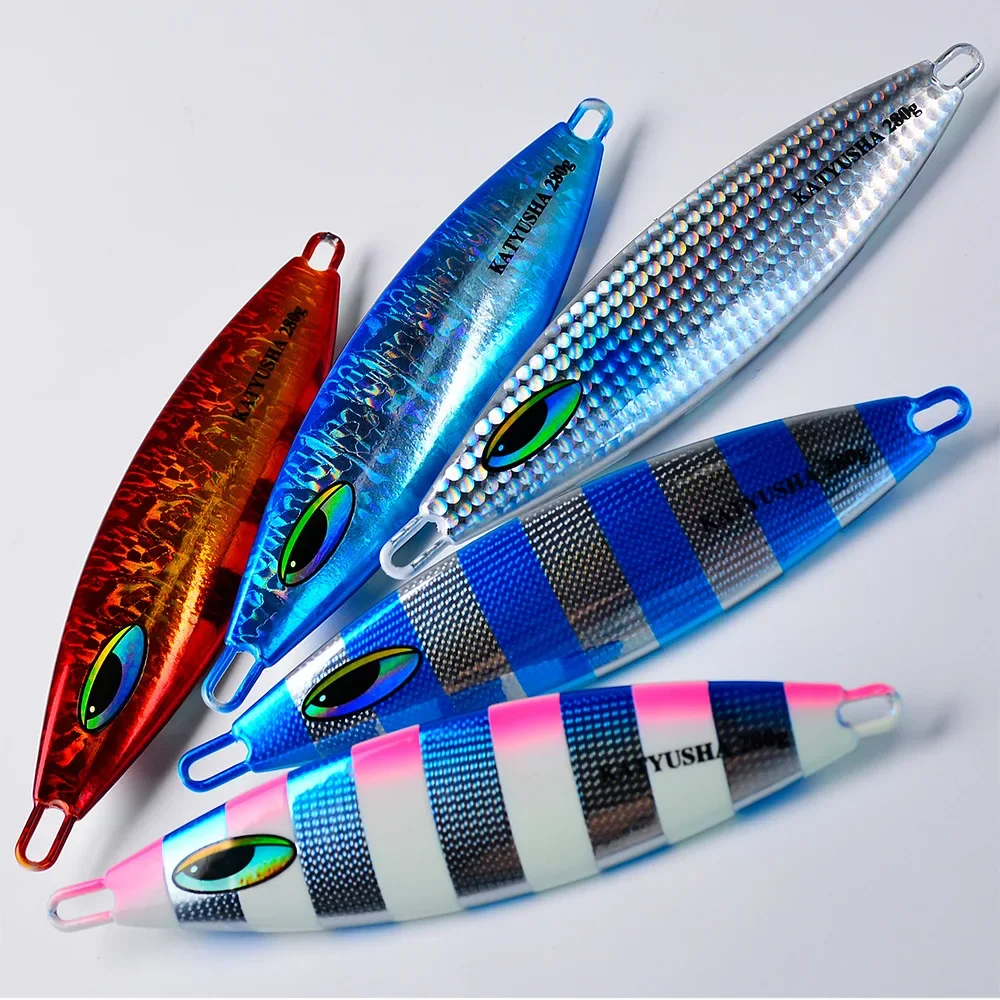 180 г 230 светящаяся металлическая приманка для рыбалки с берега медленный шаг