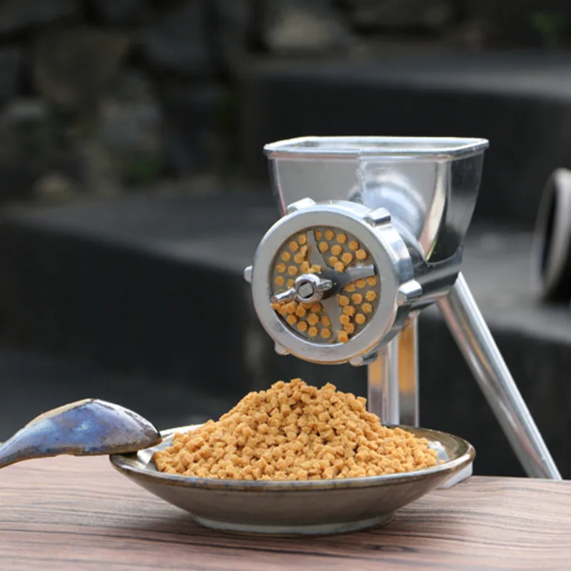 

Pet Manual Feed Processing Machine Bird Cat Dog Hamster Food Making Machine Stainless Steel Pet Feeders Parrot Fish Granulator