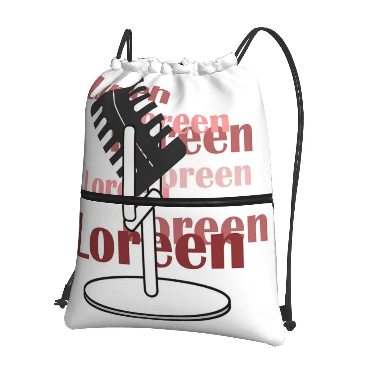 

Loreen Tattoo Portable Backpacks Drawstring Bag Multi-function Drawstring Bundle Pocket Book Bags For School Students