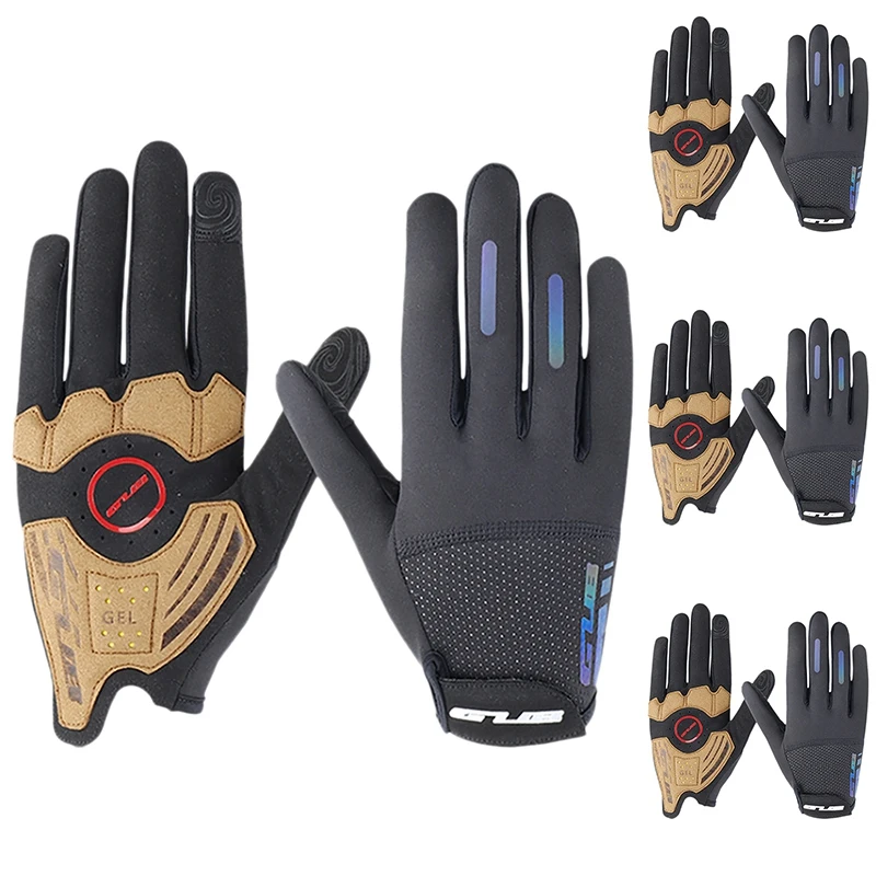 

GUB Bike Gloves Winter Full Finger Bike Gloves Warm Contact Screen Gloves Cycling Equipment For Men