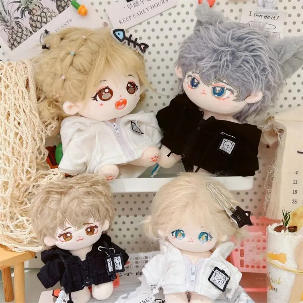 Толстовки для кукол ручной работы Модный свитшот с шапкой 2 цвета топы Свитера 10/20