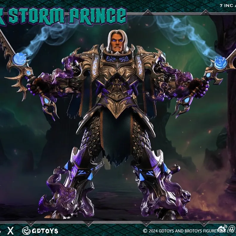 Gdtoys Brotoys Gb002 7-дюймовые фигурки Anduin Wrynn модель игрушки аниме Рождественский