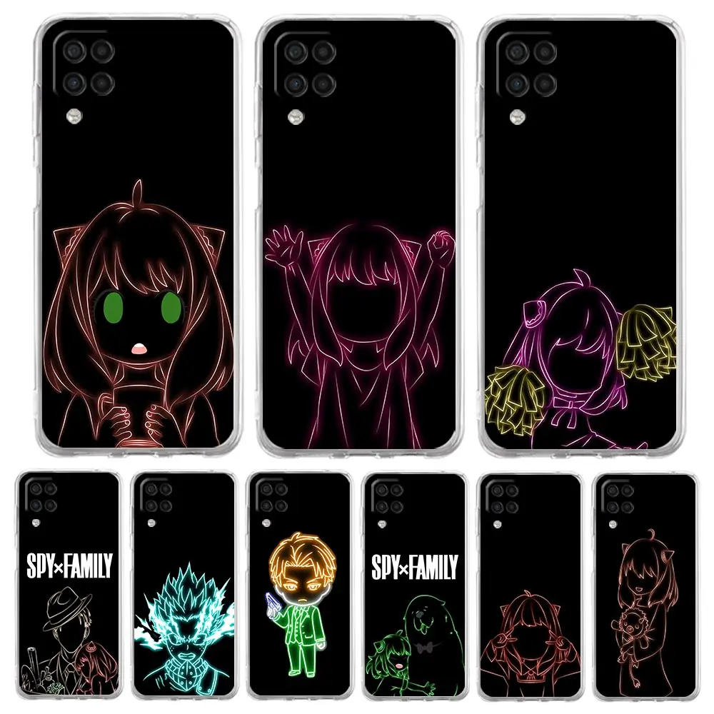 

Spy×Family Anya Forger Phone Case For Samsung Galaxy A51 A71 A21S A12 A11 A31 A41 A03S A13 A33 A73 A53 A52 A32 5G A23 Soft Cover