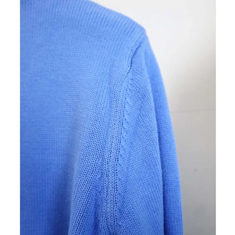 Men's Thick Round Neck Sweater New Autumn/Winter Casual High Quality Pullover Warm Wool Sweater Male Brand Clothes