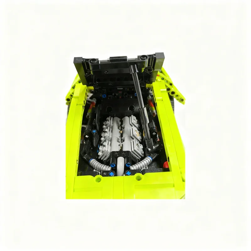 Фото 2578 деталей MOC Technical Expert Builder DMC DeLorean, модель из строительных блоков, коллекция для сборки, DIY, подарок на день рождения, для демонстрации, образовательный набор №3