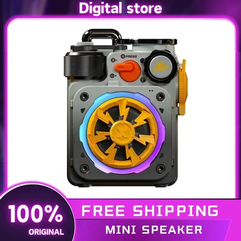 Мини-динамик Mao King Muzen Wild беспроводной Bluetooth Mw-Pvx портативный звуковой сабвуфер для