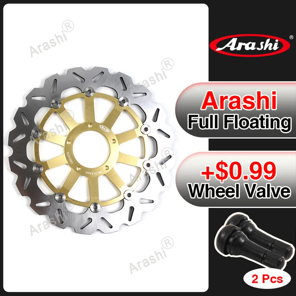 

Arashi Motorcycle CNC Floating Front Brake Disk Disc Rotor For DUCATI DIAVEL 1260 1260S XDIAVEL ABS /MULTISTRADA S SPORT 1200