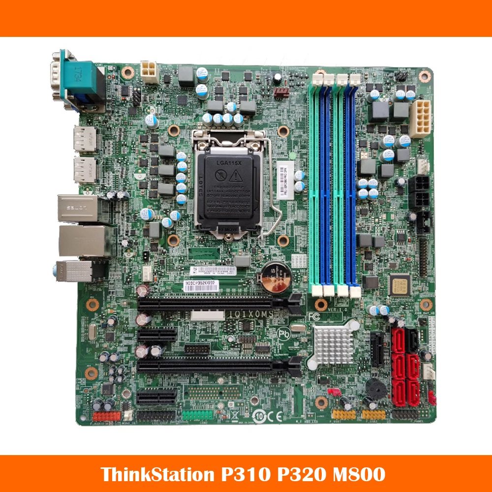 

Desktop Motherboard For Lenovo ThinkStation P310 P320 M800 IQ1X0MS 00FC890 TS250 1151 System Mainboard Fully Tested