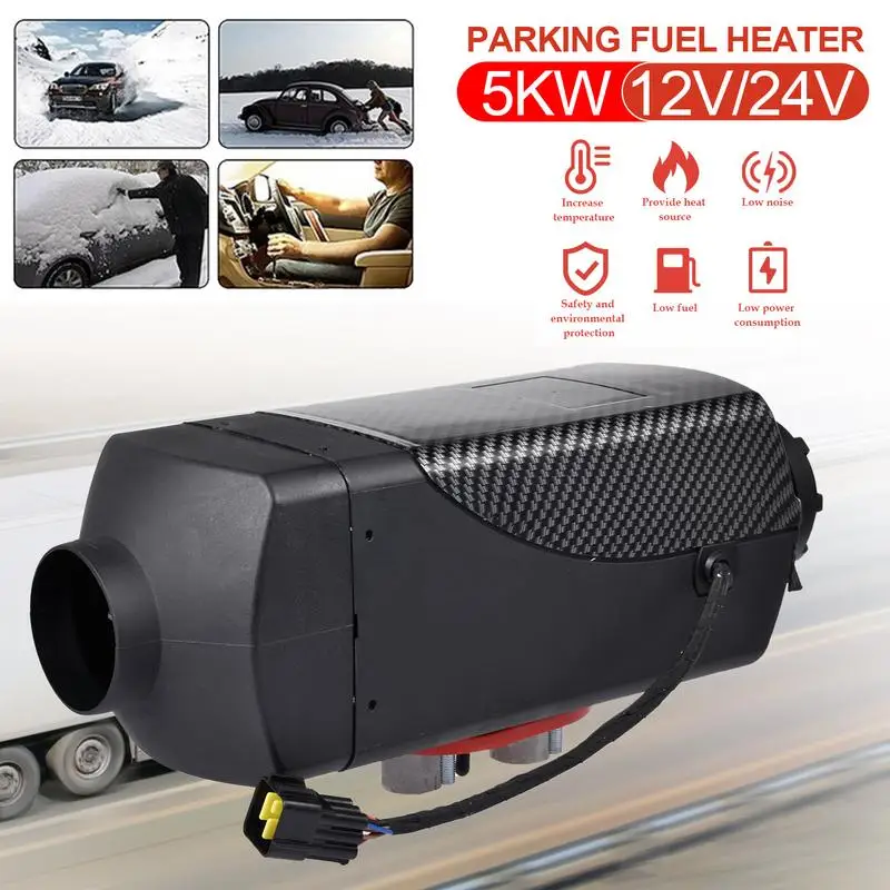 

Car Air Diesels Fuel Heater 12V Compact Auto Auxiliary Parking Heater With LCD Switch Remote Control For Trucks Motor-home Boats