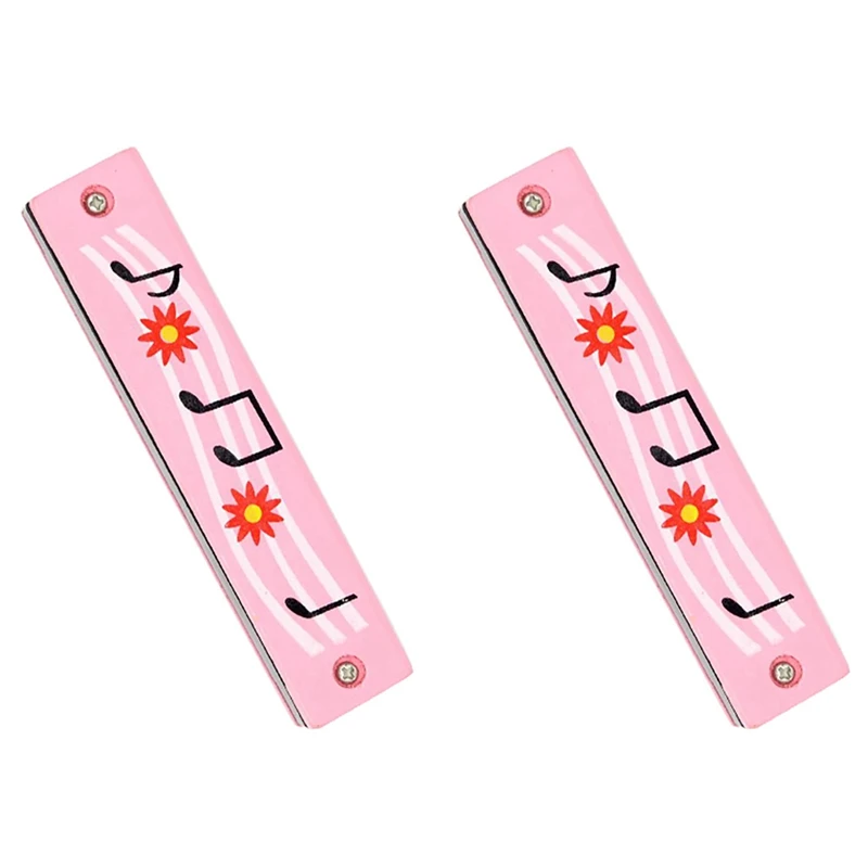 

2 шт., Детские двухрядные Музыкальные инструменты с 16 отверстиями