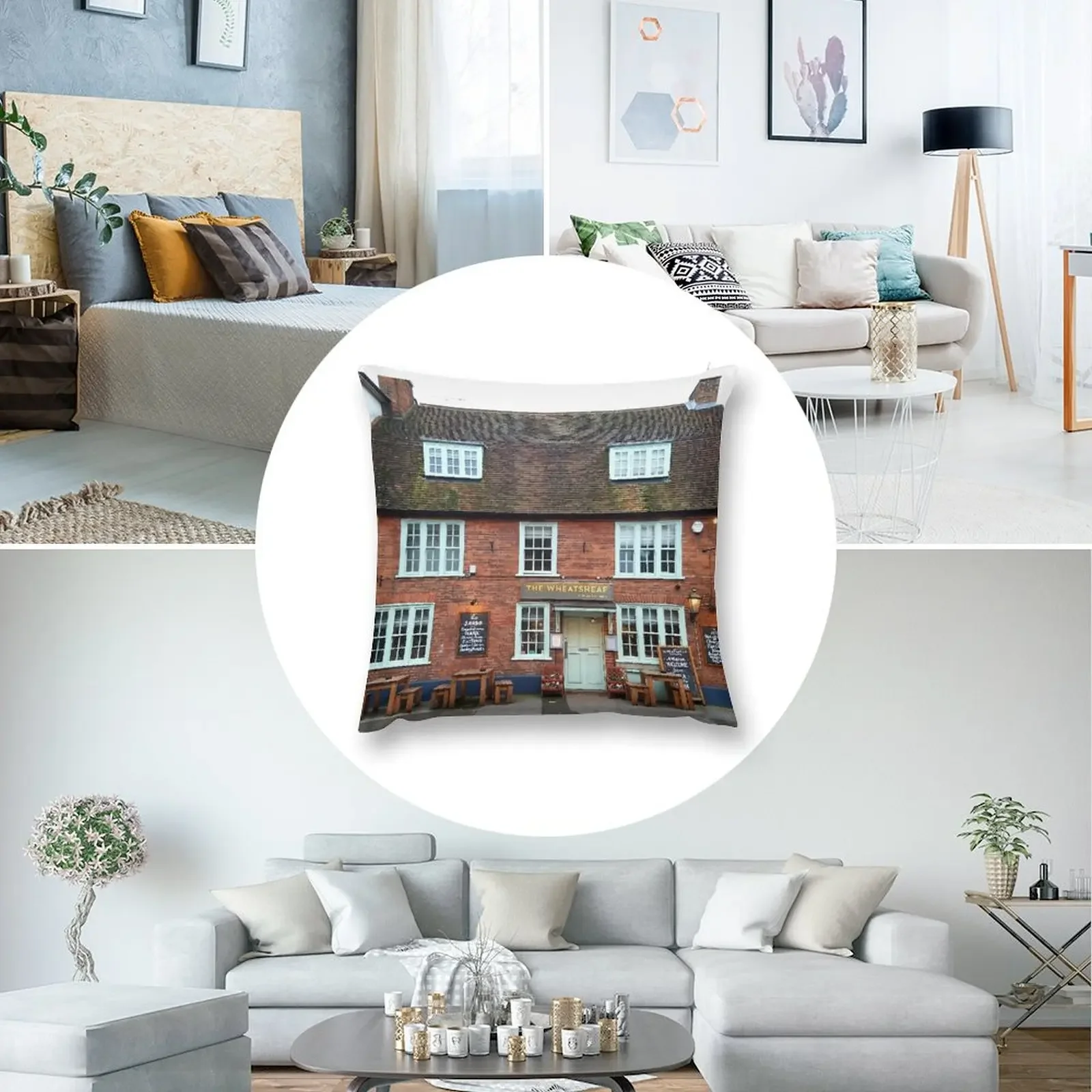 Декоративная подушка Wheatsheaf in Farnham роскошные подушки для дивана кровати