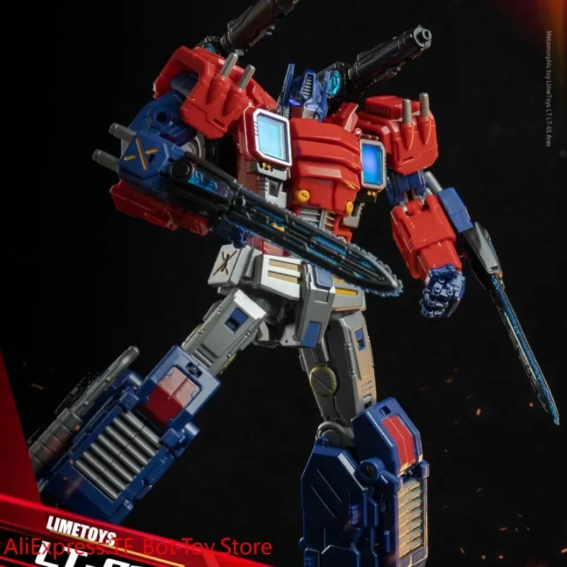 

[В наличии] экшн-фигурка limetoys Transformer LT HR-01 Orion pax OP Commander IWD Готовая модель, игрушка