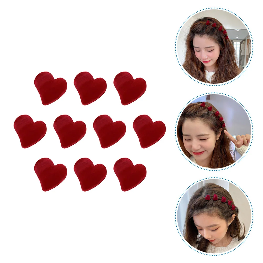 

Hair Heart Clips Claw Mini Jaw Clamps Barrettes Clamp Bangs Pin Claws Grip Hairpin Clip Catch Girls Women Barrette