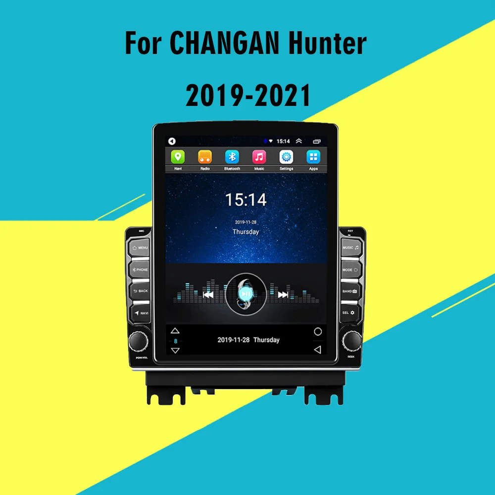 

9.7" Tesla Screen Autoradio For Changan Hunter 2019-2021 Car Multimedia Player GPS Navigator 4G Carplay Android Stereo Head Unit