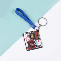 Детализированные брелки в виде материнок Asus#3