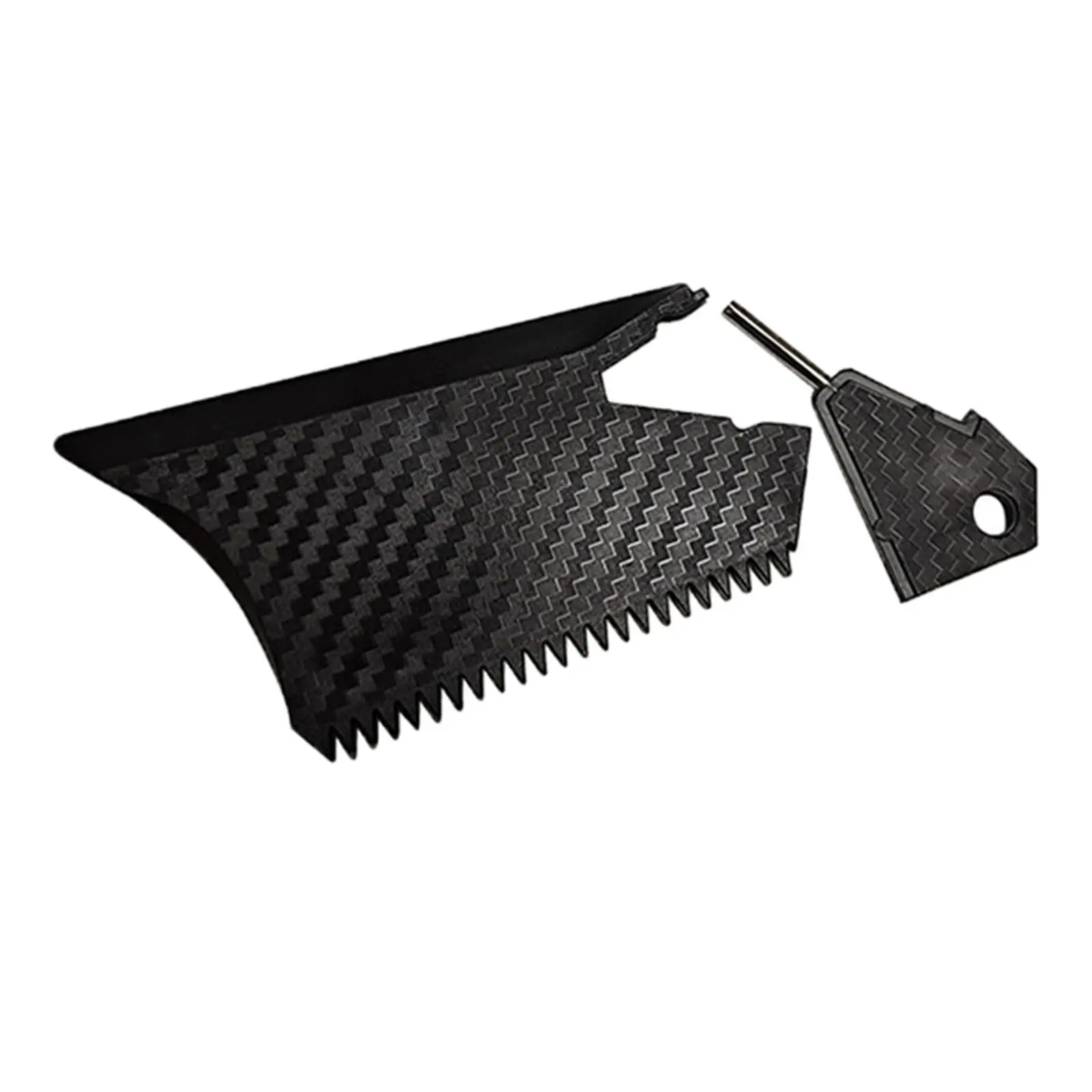 Доска для серфинга восковая расческа инструмент очистки воска черный с