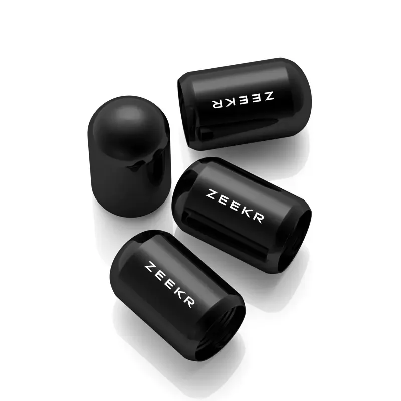 

4 шт., колпачки для воздушных клапанов автомобильных колес Zeekr 001 009 X