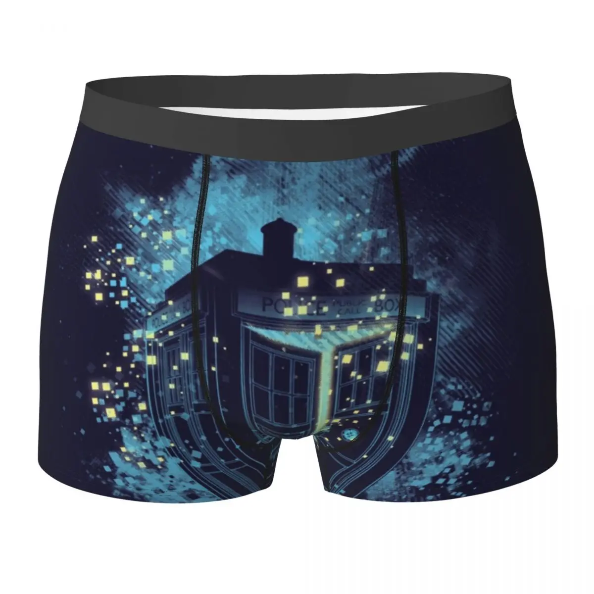 

Tardis Underwear regeneration is coming Design Trunk Hot Men Underpants Comfortable Boxer Brief Gift Idea