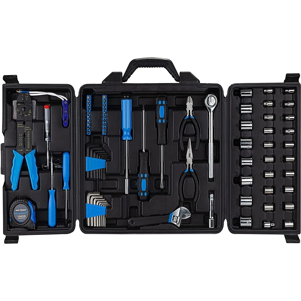 New low price Auto Tool Accessory Set Tool Kit Set Electric Tool Set Drive Socket and Socket Wrench Sets Wall Plate
