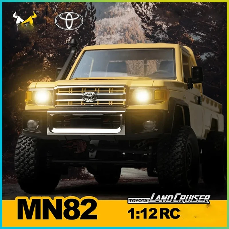 Фото Полноразмерный Радиоуправляемый автомобиль MN82 1:12 2,4G 4WD 280 мотор с дистанционным управлением внедорожный грузовик модель LC79 радиоуправляемая модель автомобиля для мальчиков Подарки для взрослых №2