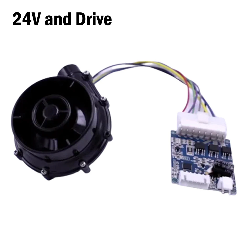 WS7040 12V 24V Small High Pressure Blower DC Brushless Centrifugal Blower Car Air Purifier Negative Pressure Suction Fan