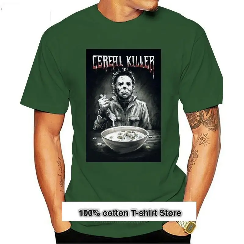 

Мужская и женская рубашка Майкла Майерса, популярная рубашка с веселым рисунком на Хэллоуин, ужас, убийца церемоний