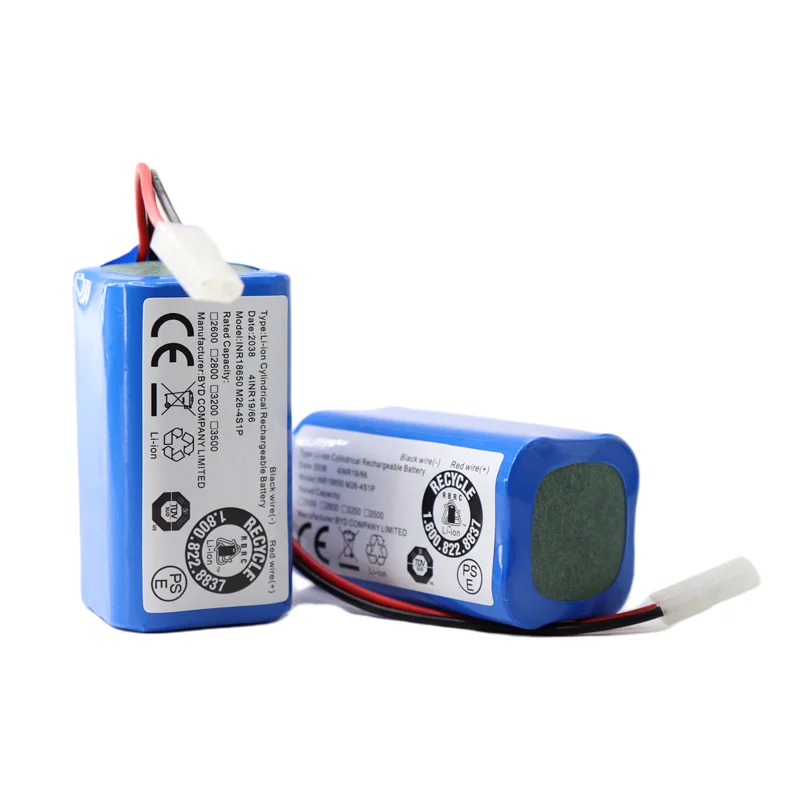 

14.8V 2600mAh/3200mAh Li-ion Battery For Xiaomi Vacuum G1 Robot Battery For Panasonic MC-WRC53 For Phicomm For FLYCO