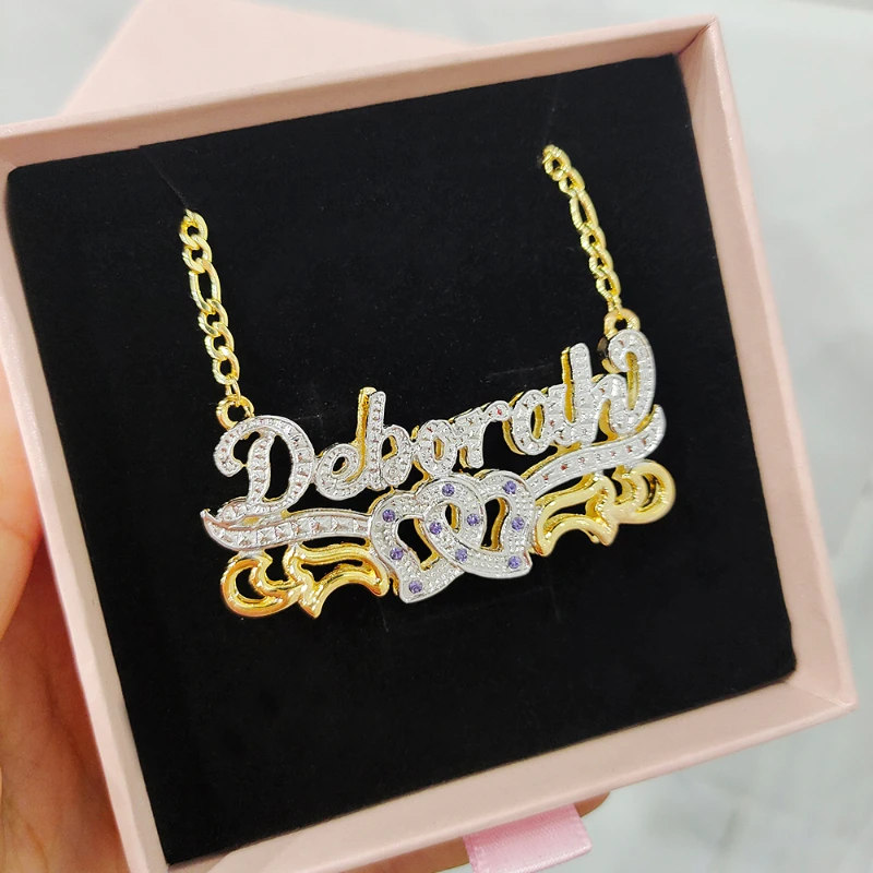 Bellona DODOAI-воротник горячая Распродажа новое ожерелье с именами под заказ подвеска