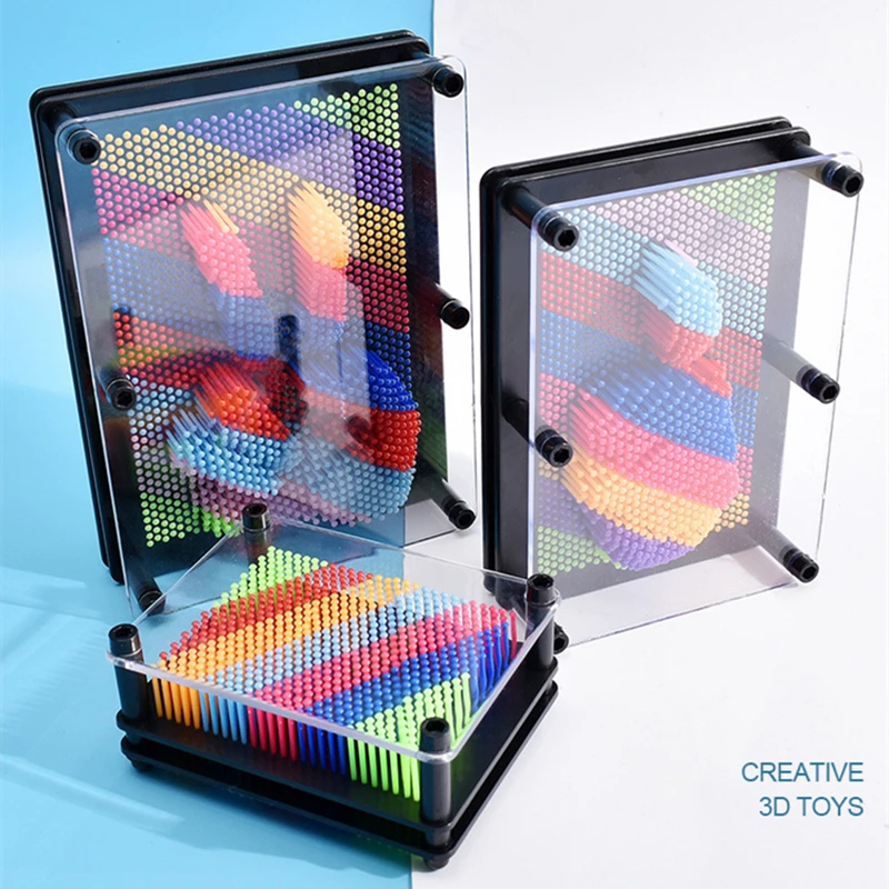 

Creative Gifts Novelty Practical Creative Toys 3D Clone Hand Model Needle Carving Three-Dimensional Variety Needle Painting