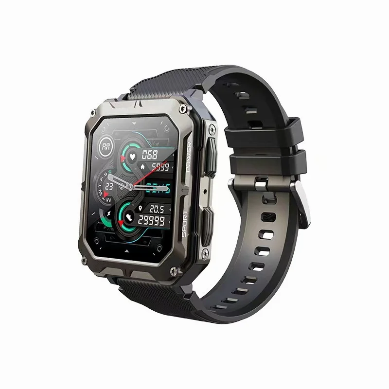 

New Arrivals Man Watch Men Smartwatch Bluetooth Call IP68 Fitness Waterproof Outdoor Sports Watches 1.83 Inch HD Recommend Smart