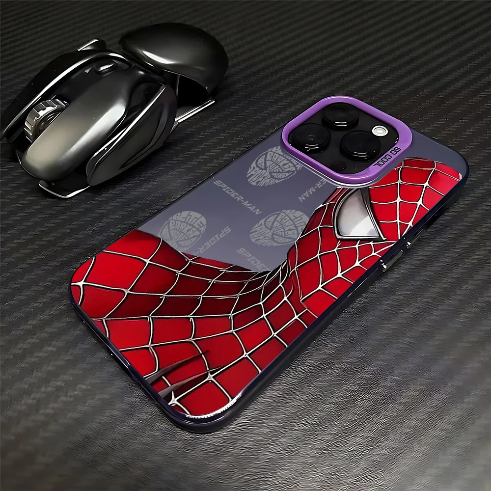 Чехол для телефона Super Hero Marvels Spider-Mans Huawei P30 P40 Mate 30 40 Pro Nova 7 Honor 50 креативная матовая