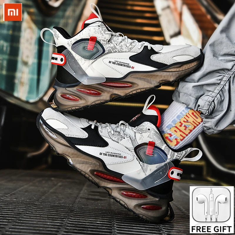 

Xiaomi Youpin - Men's Running Shoes Fashion Anti-Slip Mesh Breathable Casual Tennis Shoes Luxury Student Sneakers