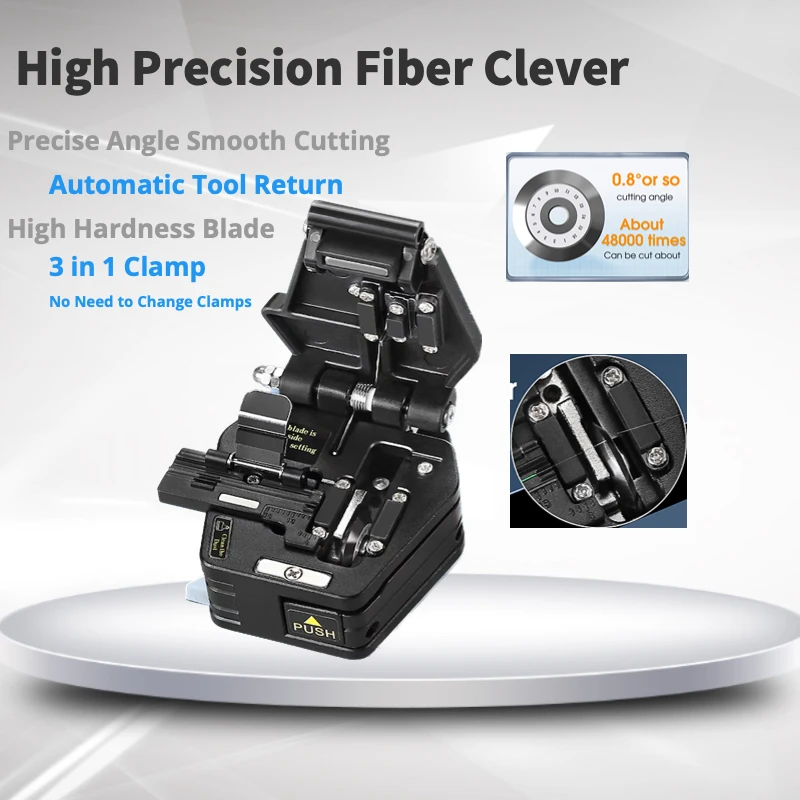 Fiber cleaver Cable Cutting Knife FTTT Fiber Optic Knife Tools cutter High Precision Cleaver 16 point blade Fiber Optic Tool