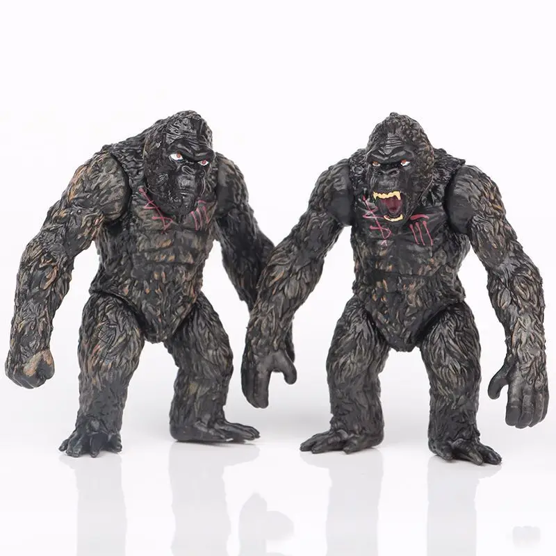 

16cm Anime Godzilla VS Kingkong Angry Action Figure Movable Joints Model PVC Toys For Kid Boy Gift