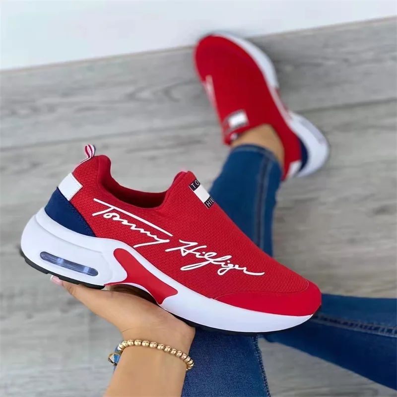 

2022 New Ladies Thick Sole Sneakers Fashion Women's Shoes Spring Casual Running Shoes Breathable Comfortable Basketball Shoes
