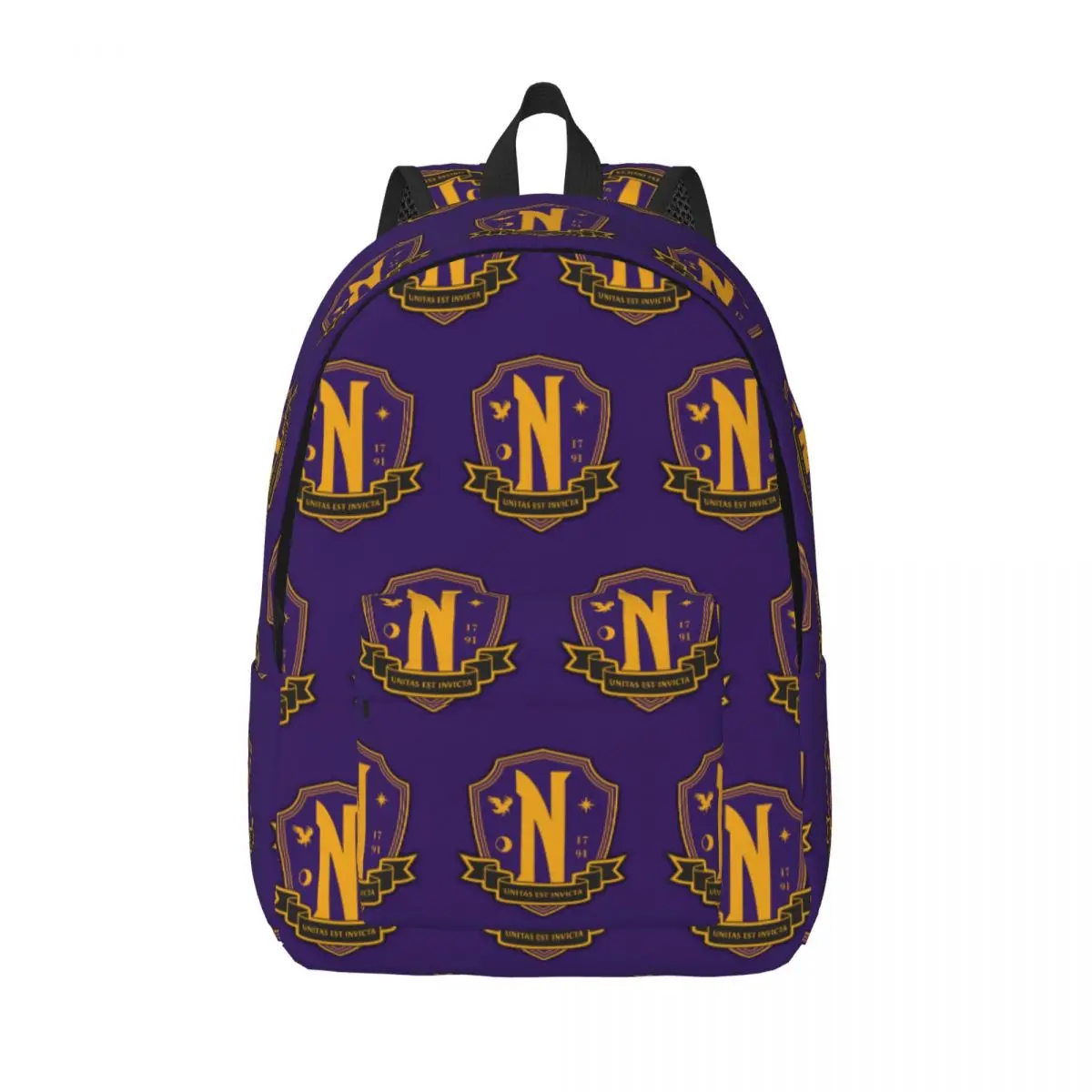 

Tim Burton's Wednesday Nevermore Academy Backpack Men Women Teenage Student Work Daypack Horror Laptop Computer Canvas Bags