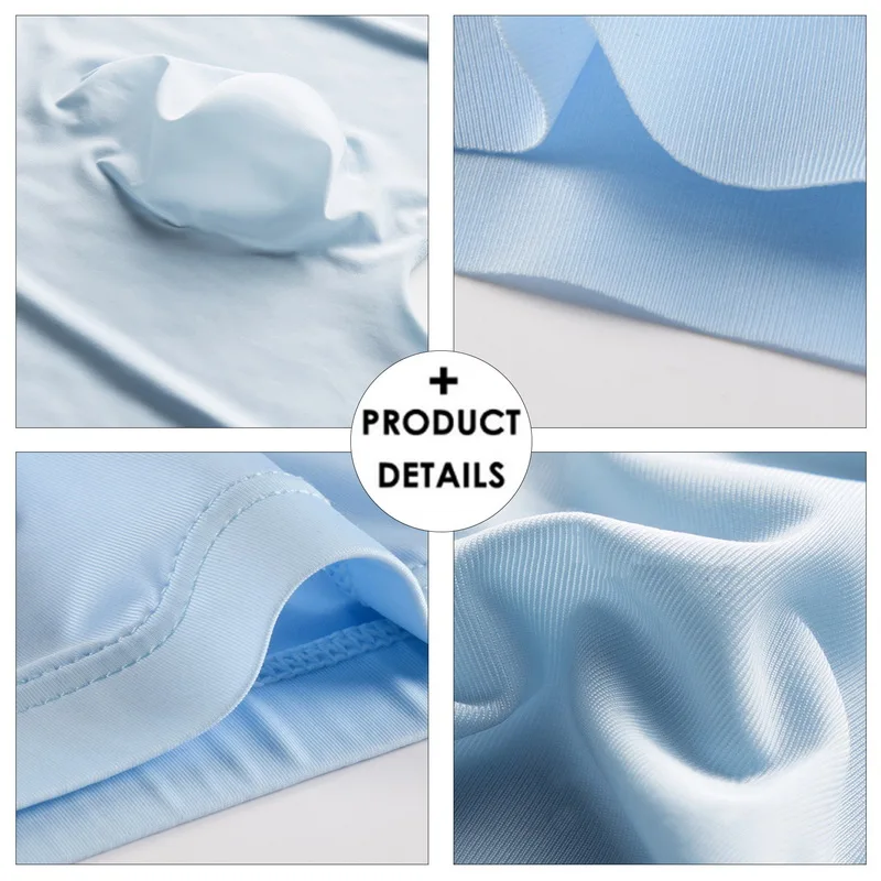 Мужское сексуальное нижнее белье мужские боксеры из ледяного шелка женские