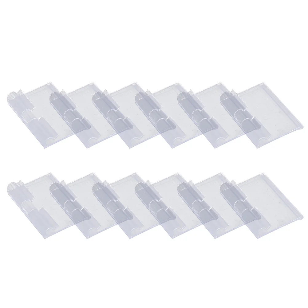 

50pcs Price Holders Merchandise Sign Holders Display Holder Stands