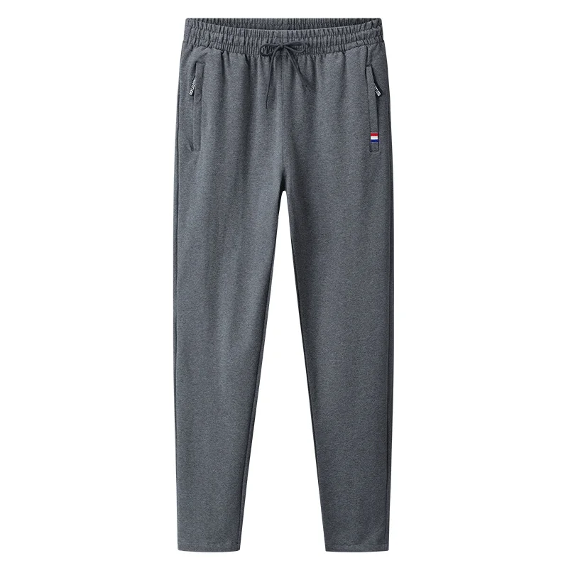 

2022 Spring Autumn Thin Joggers Men's Casual Straight Trousers Fashion Sportwear Male Work Pants Plus Size M-6XL